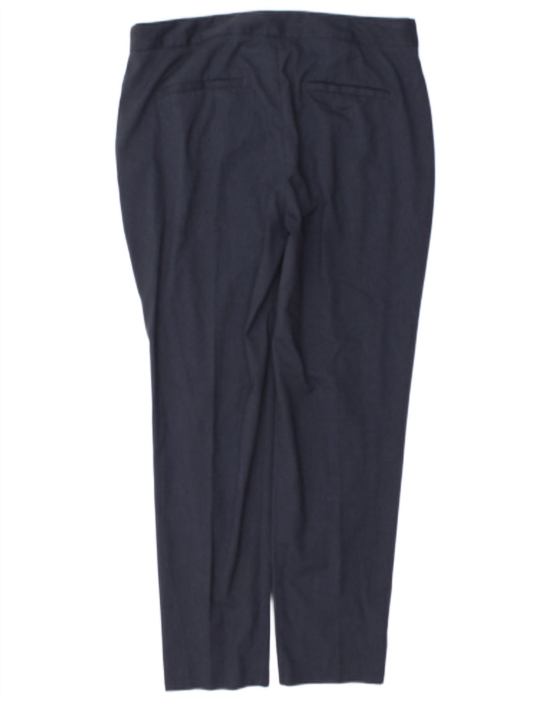 Zara Slim Anzughose für Damen, EU 38, Größe S, W28, L28, Marineblau, Polyester