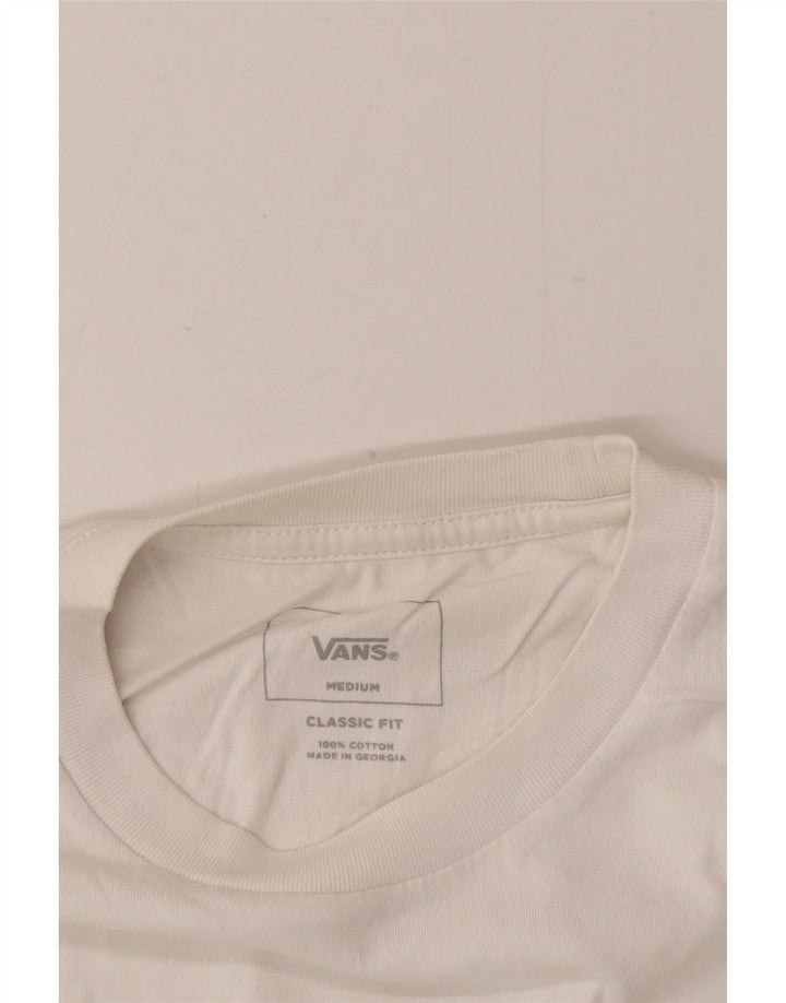 Vans Herren-T-Shirt mit klassischer Passform, mittelweiße Baumwolle