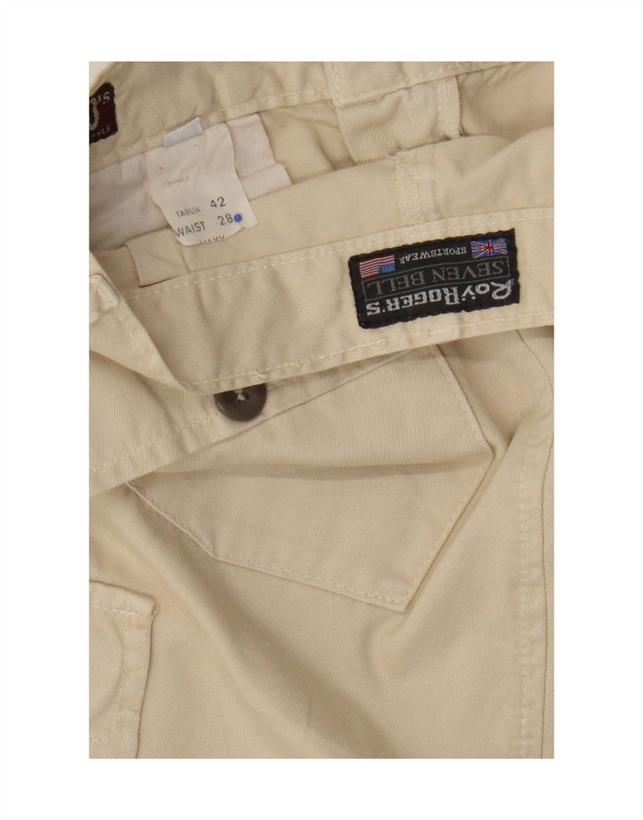 Roy Rogers Damen Maxi-Cargorock W28 Mittelbeige Baumwolle