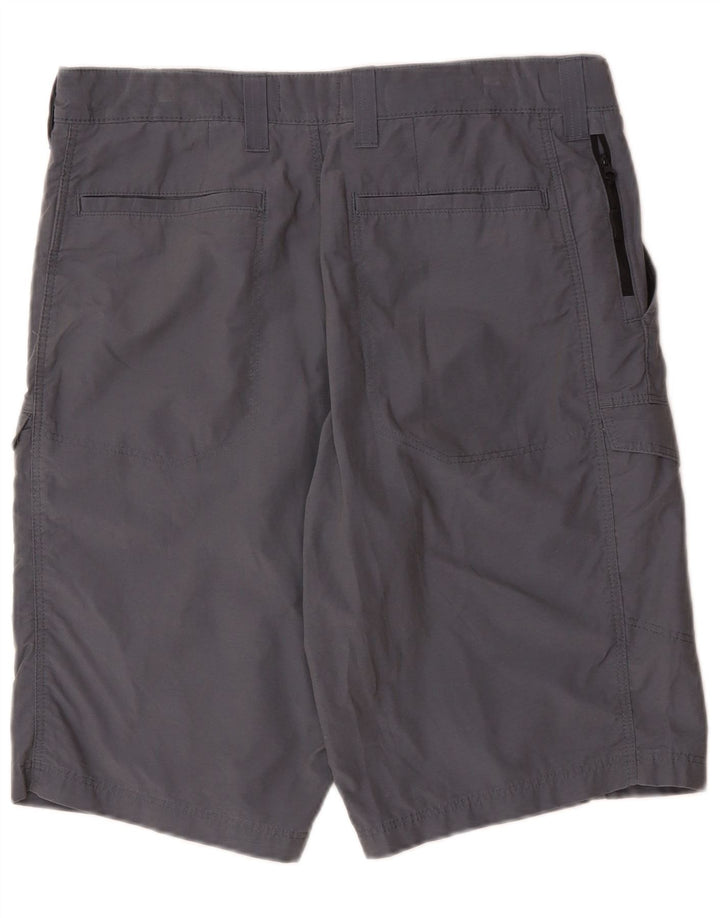 Marks & Spencer Herren Cargoshorts W34 Große blaue Baumwolle