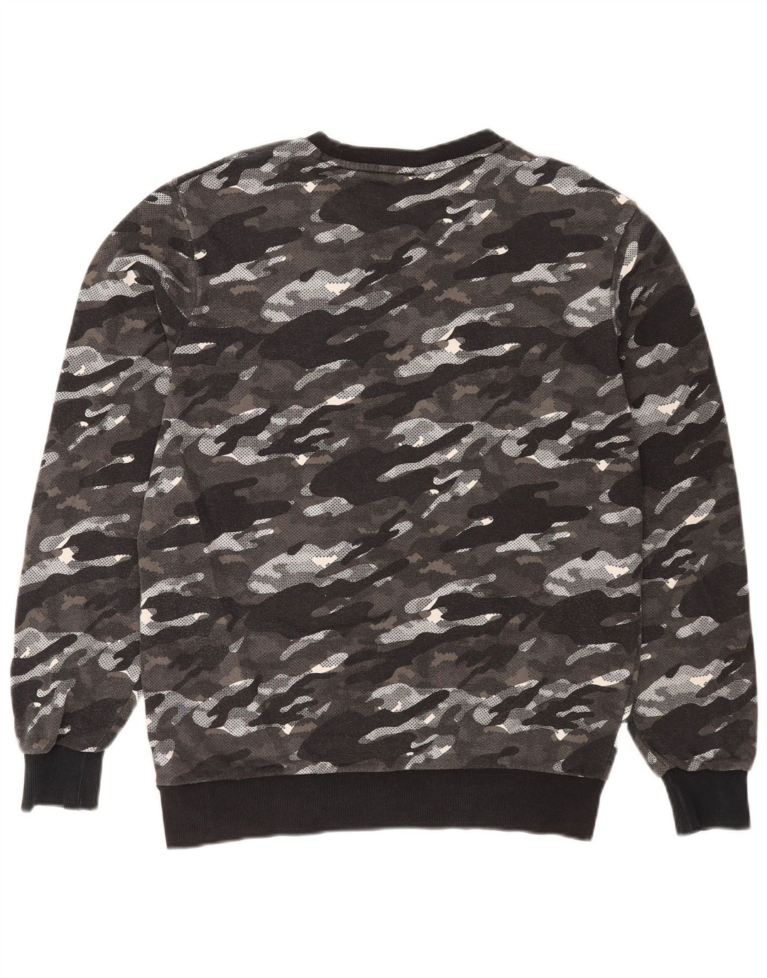 Puma Herren Grafik-Sweatshirt-Pullover Mittelgraue Tarnung
