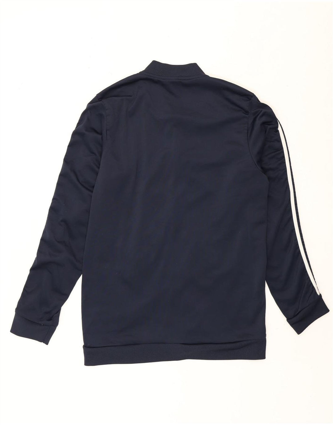 Adidas Herren-Trainingsanzug-Oberteil, große Jacke aus marineblauem Polyester