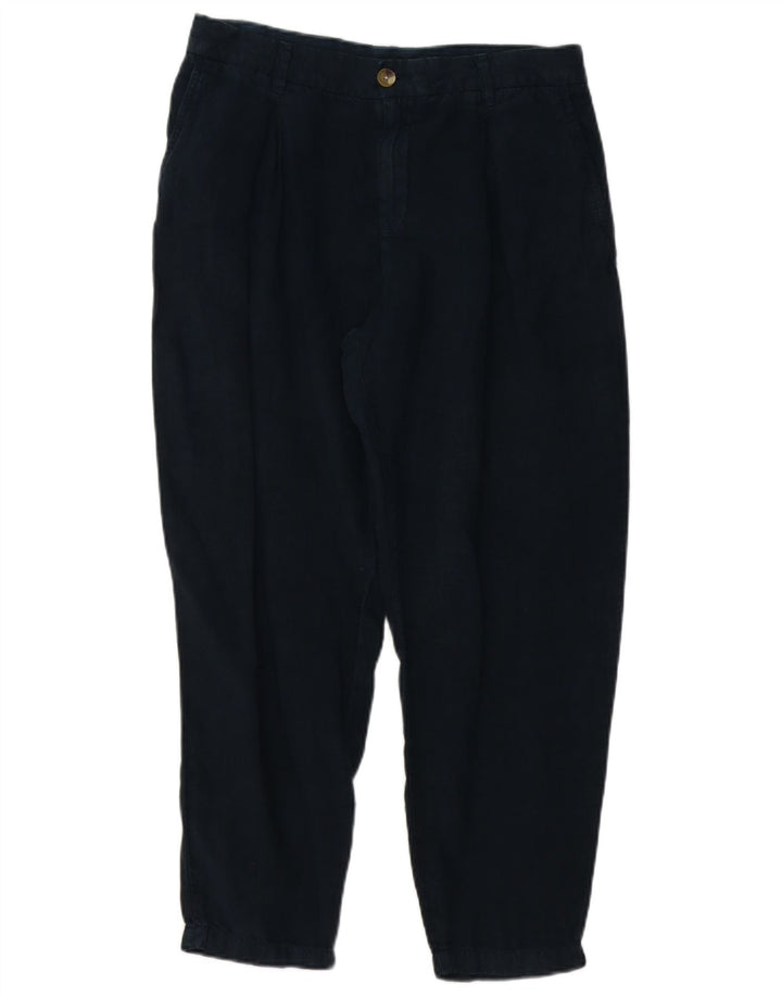 BLAUER Mens Tapered Cropped Trousers  W29 L25 Navy Blue