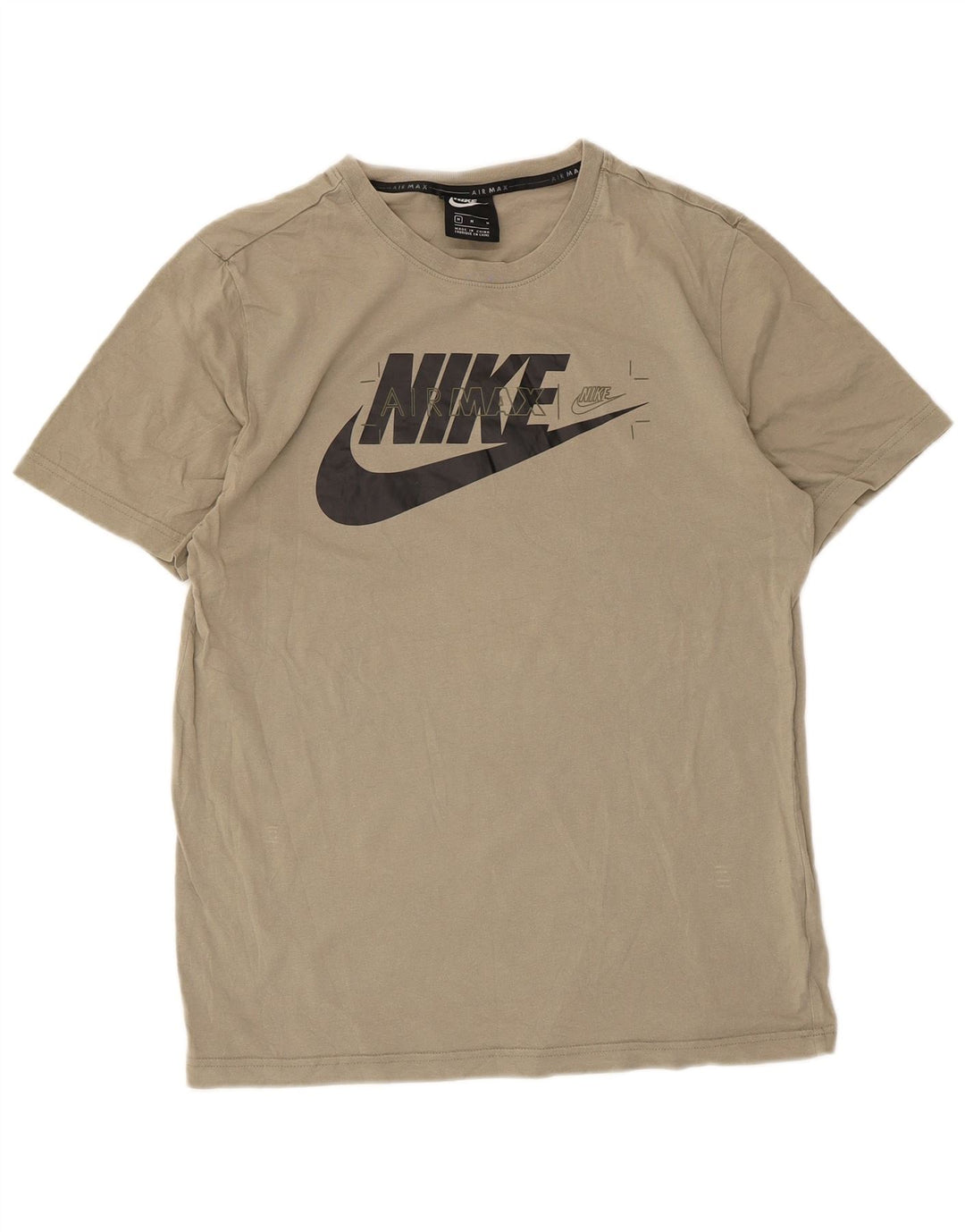Nike Herren-T-Shirt mit Grafik, mittlere Khaki-Baumwolle