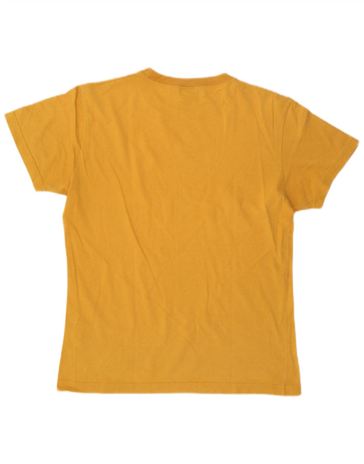 Meltin' Pot Herren-T-Shirt mit Grafik, mittelgelbe Baumwolle