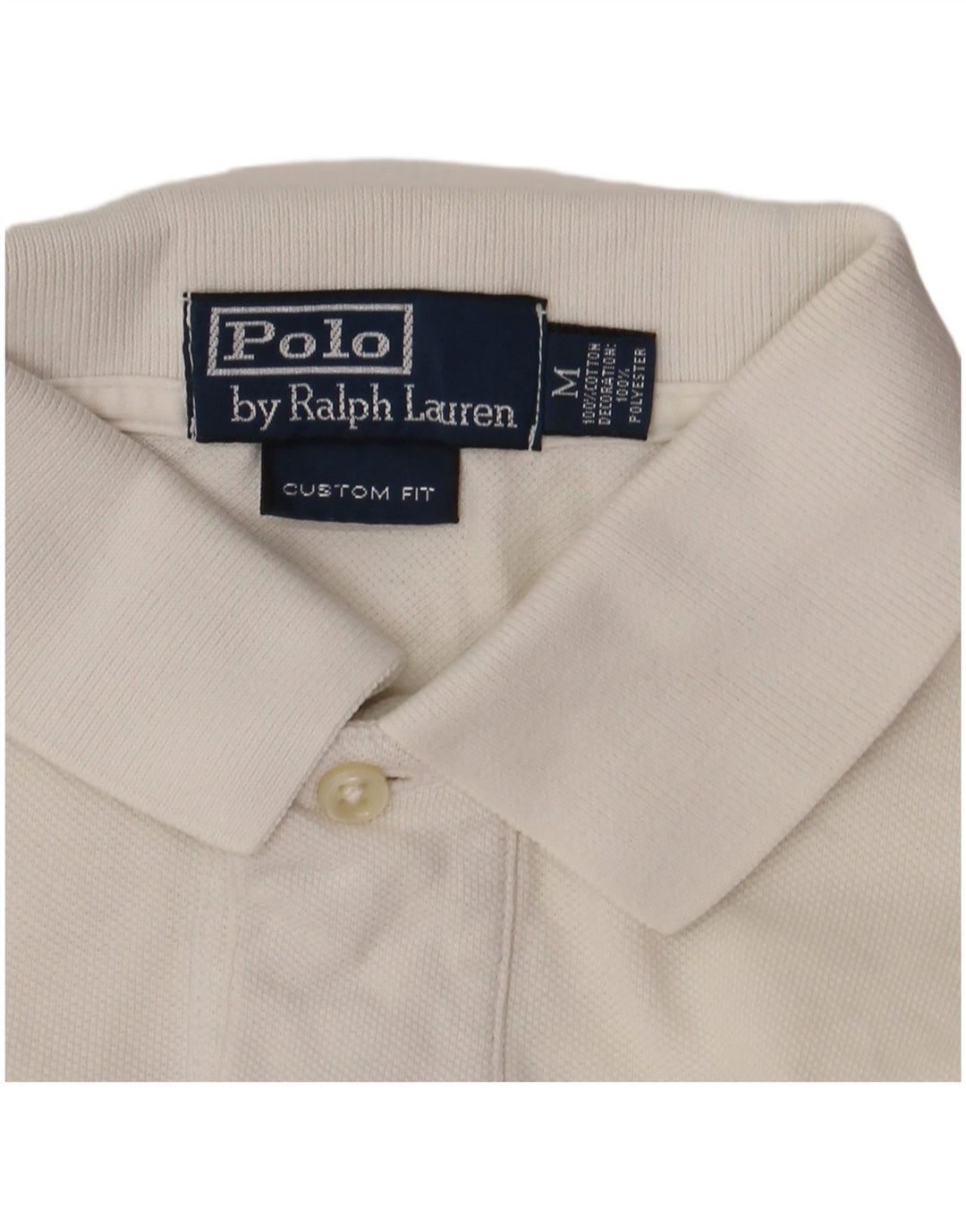 Polo Ralph Lauren Herren-Poloshirt mit grafischer Passform, mittelweiße Baumwolle