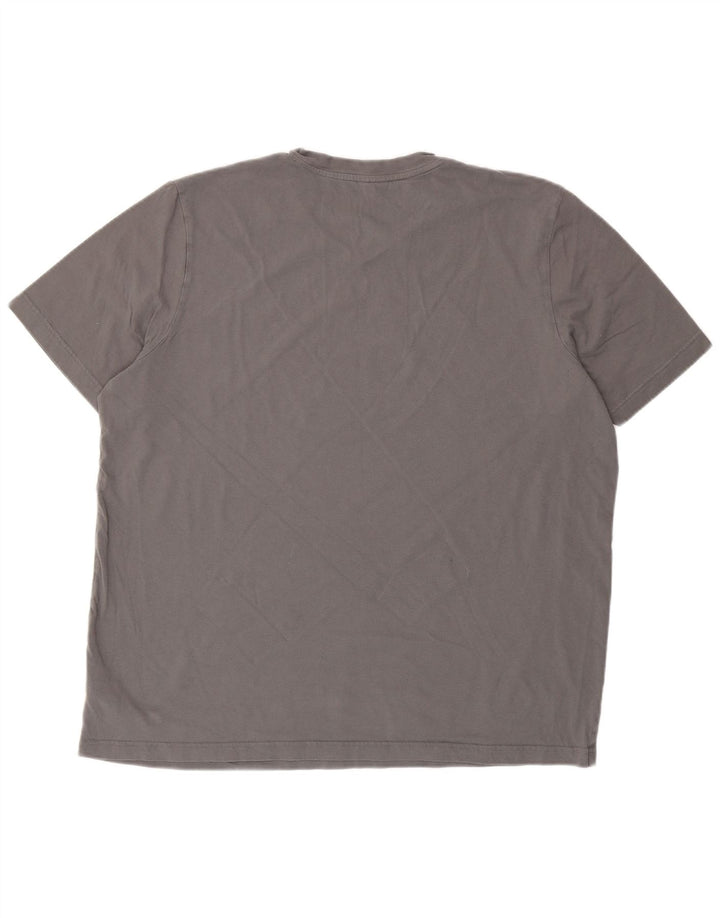 Adidas Herren T-Shirt Top XL Grau Baumwolle