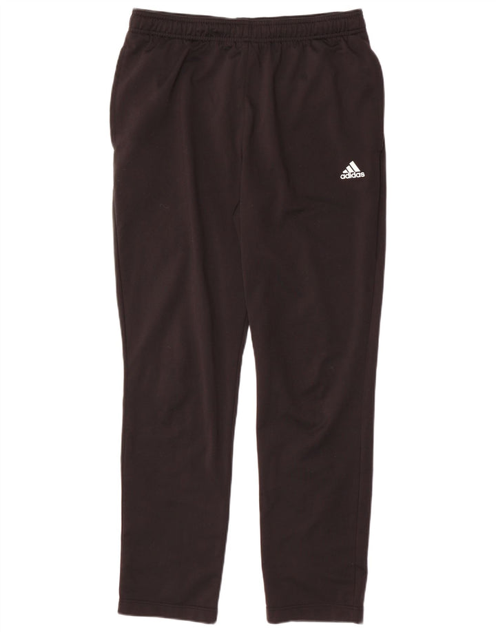 Adidas Herren Trainingshose UK 42/44 Large Schwarz Polyester