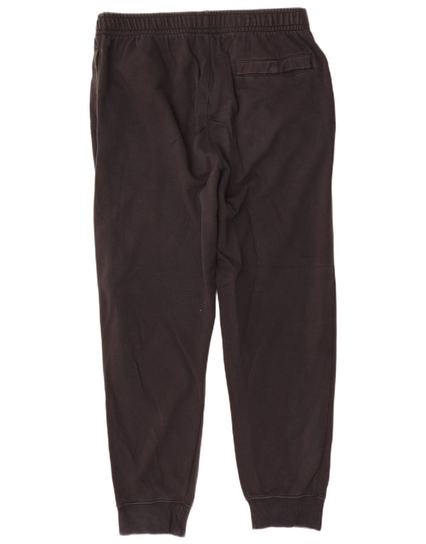 Nike Mens Tracksuit Trousers Joggers Large Black Cotton