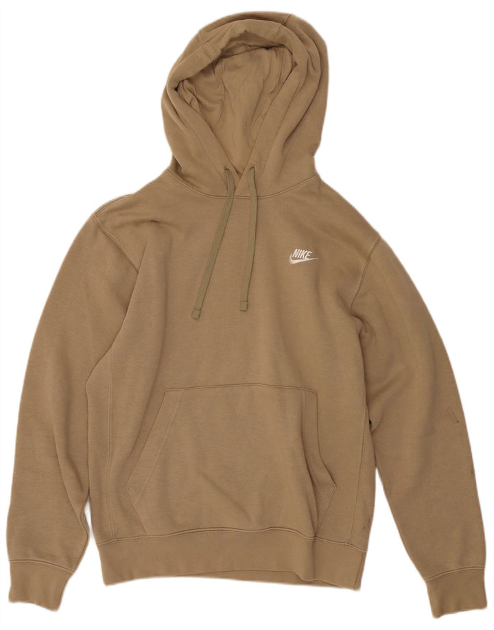 Nike Herren Kapuzenpullover, Größe S, Beige, Baumwolle
