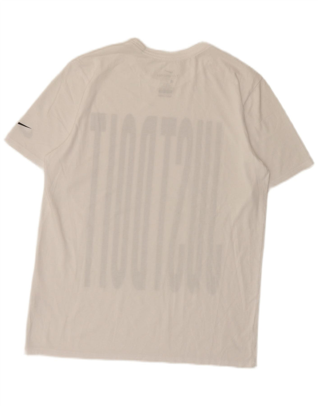 NIKE Herren Dri Fit Graphic T-Shirt Top Mittelweiß