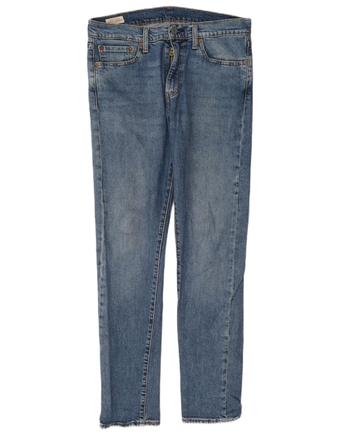 Levi's Damen 510 Skinny Jeans W32 L32 Blaue Baumwolle