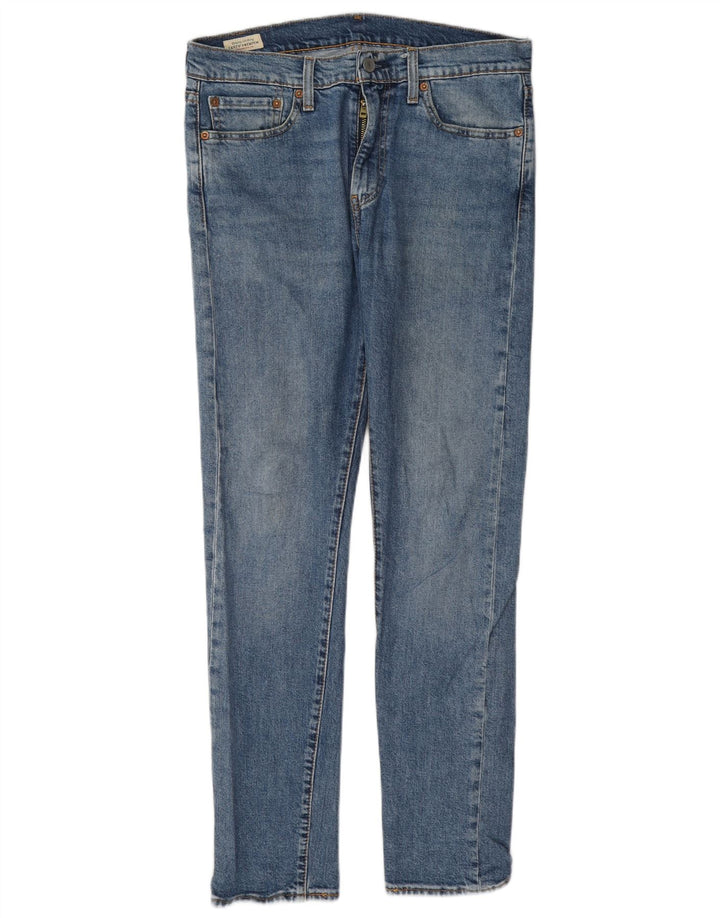Levi's Damen 510 Skinny Jeans W32 L32 Blaue Baumwolle