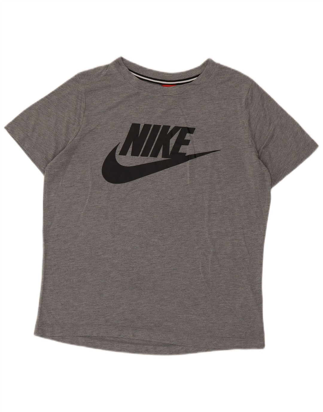 NIKE Herren Graphic Graphic T-Shirt Top Mittelgraues Polyester
