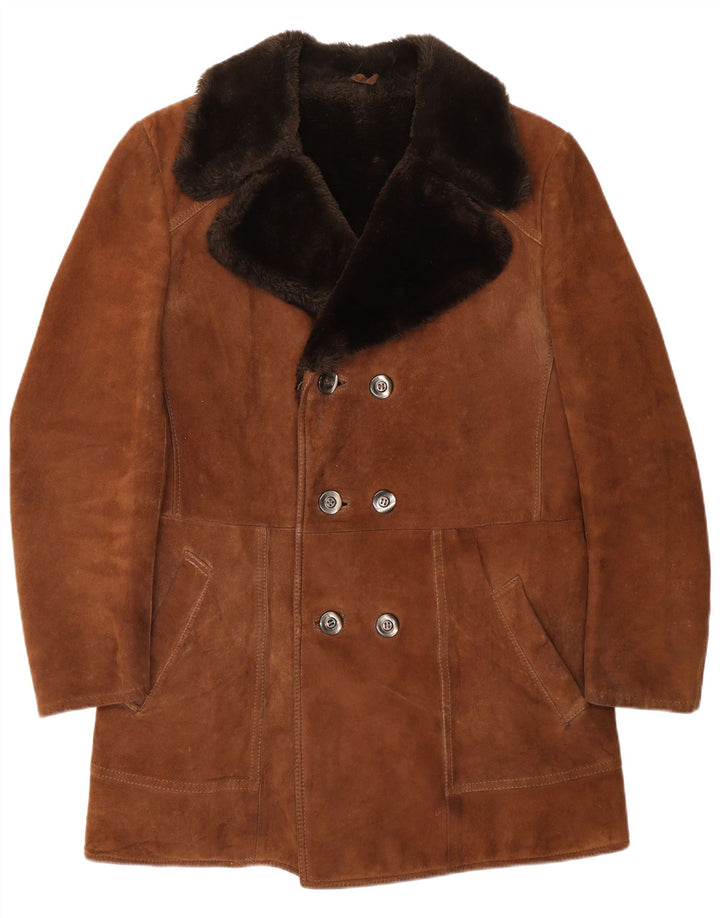 Ruffo Damen Lammfellmantel IT 50 XL Braun