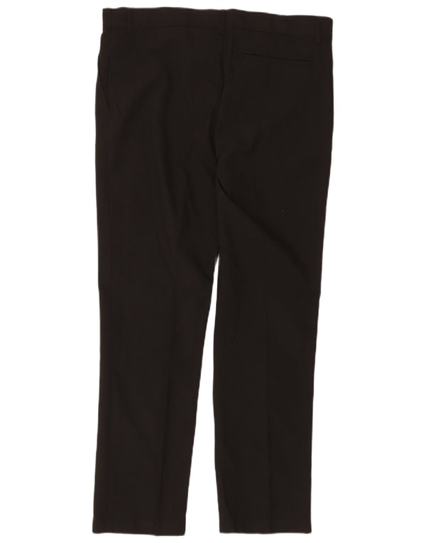 Marks & Spencer Gerade Anzughose für Jungen, 15–16 Jahre, W34, L29, Schwarz