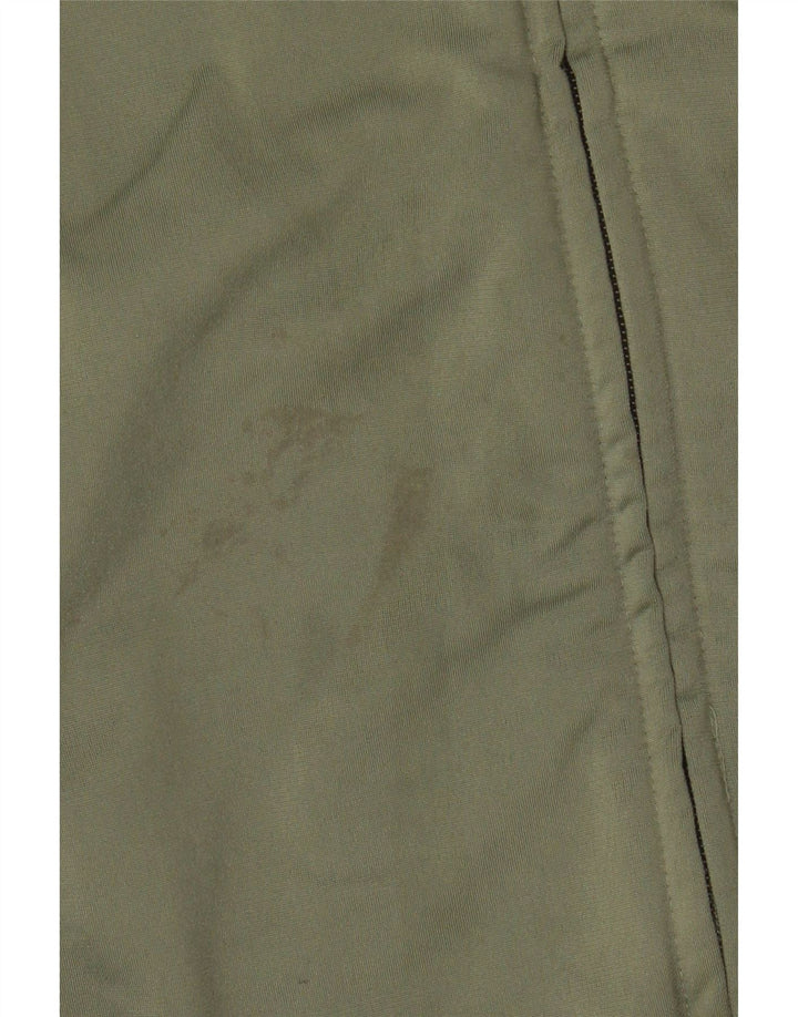 Adidas Herren-Trainingsanzug-Top-Jacke, Mittel-Khaki-Polyester