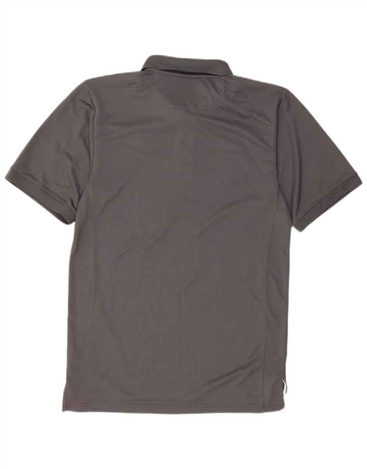 Russell Athletic Herren-Poloshirt, Größe S, Grau, Polyester