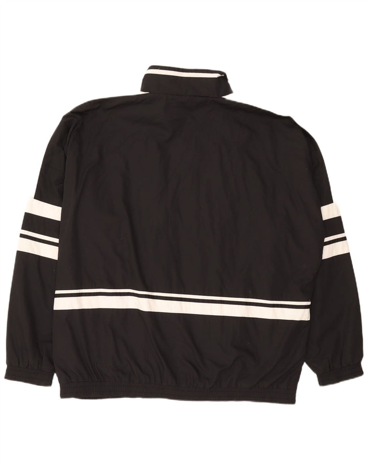 Jako Herren-Trainingsanzug-Oberteil, Jacke, XL, Schwarz, Colourblock-Polyester