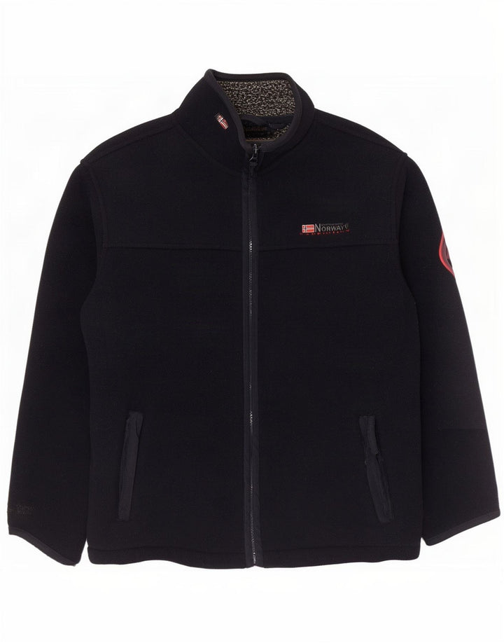 Geographical Norway Herren-Fleecejacke, UK 41, Größe L, Marineblau, Polyester