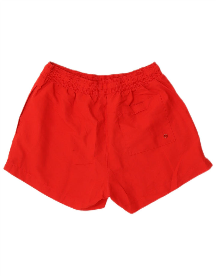 Calvin Klein Herren Badeshorts mit Grafik, Größe S, Rot, Polyester