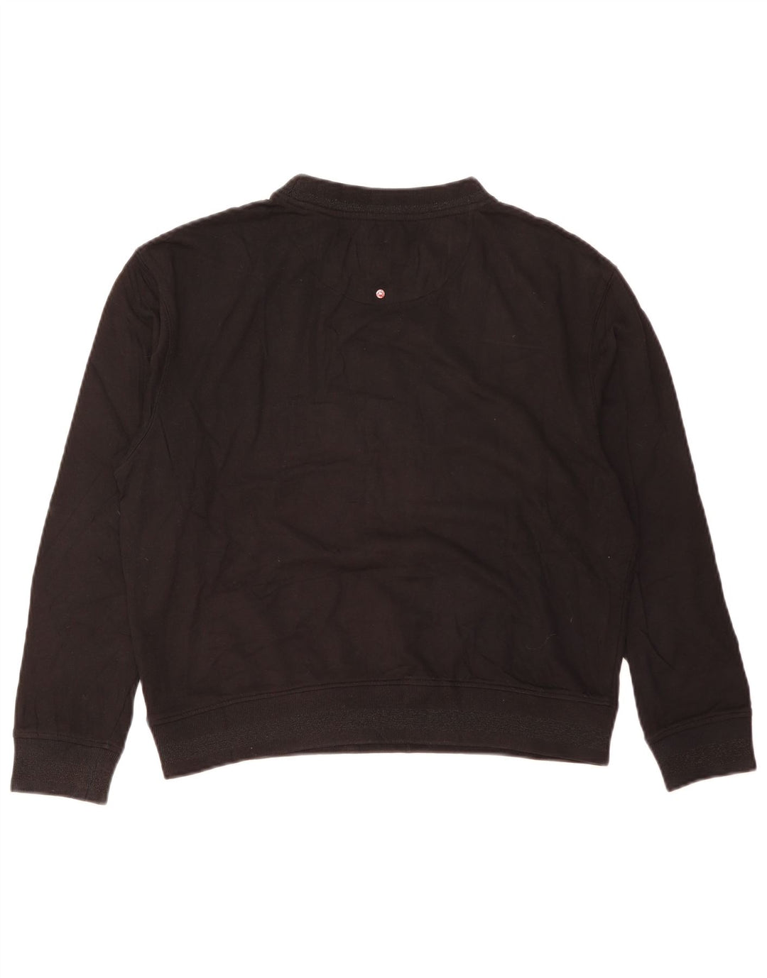 Mistral Herren-Sweatshirt mit Grafik, groß, aus schwarzer Baumwolle