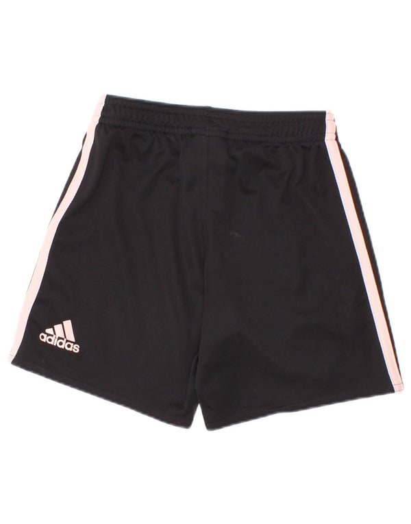 Adidas Jungen Manchester United Sportshorts 4–5 Jahre, schwarzes Polyester