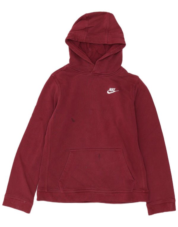 Nike Kapuzenpullover für Jungen, 13–14 Jahre, XL, kastanienbraun, Baumwolle