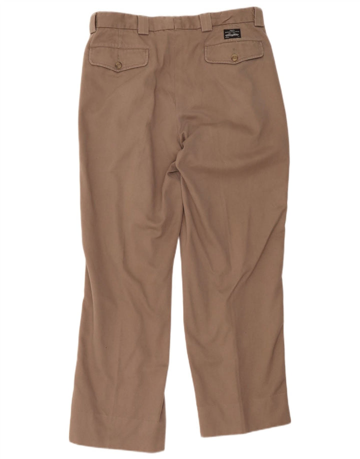 Levi's Damen Pegged Chino-Hose W34 L30 Beige Baumwolle