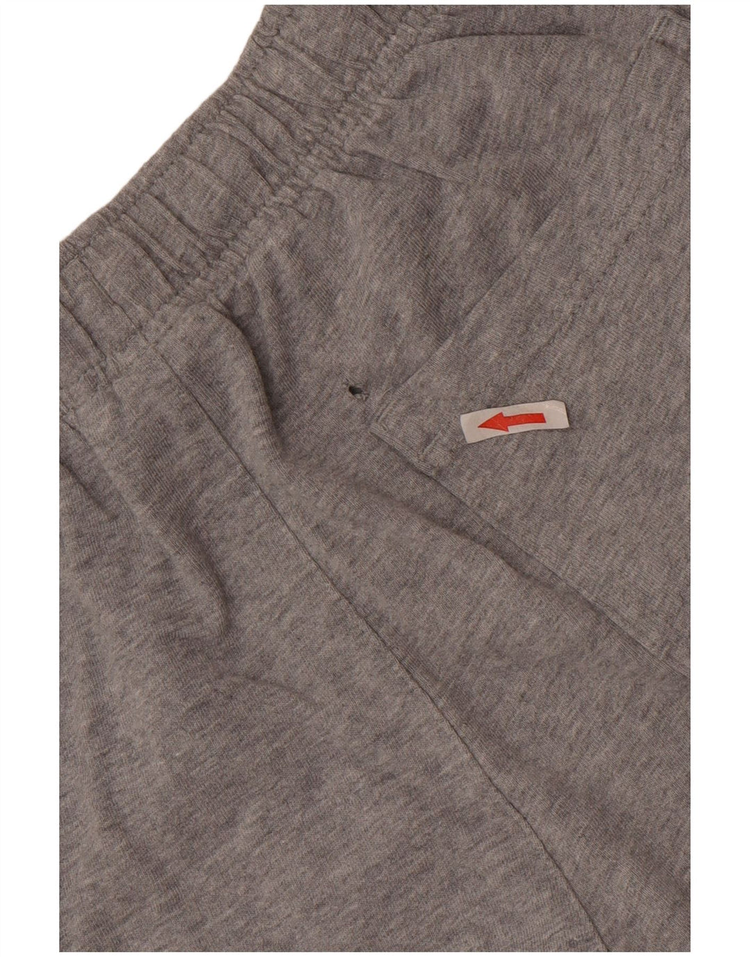 Nike Damen Sportshorts UK 12 Mittelgraue Baumwolle