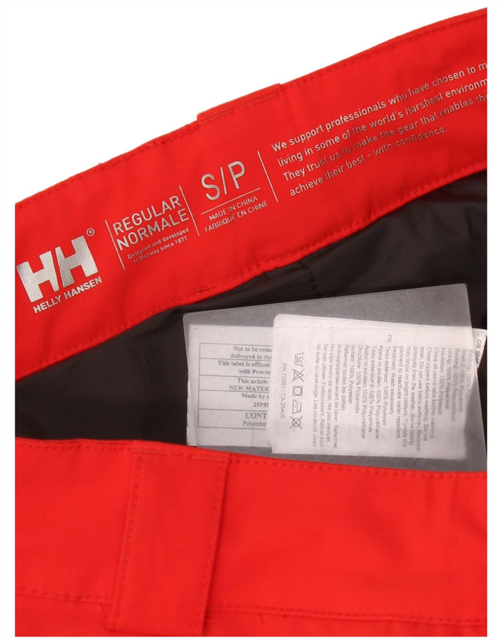 Helly Hansen Herren-Skihose, normal, Größe S, Rot, Farbblock-Polyester