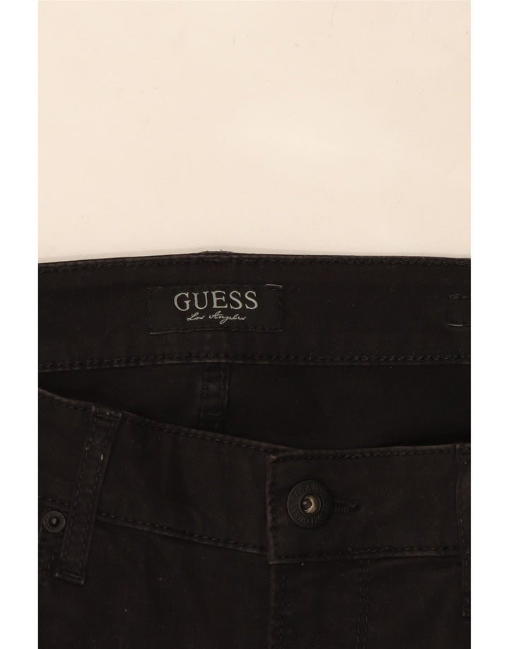 GUESS Womens Slim Jeans W34 L35 Black Vintage Guess and Second-Hand Guess from Messina Hembry 