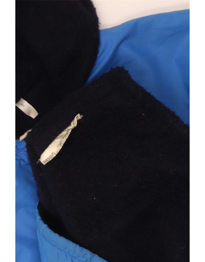 K-Way Jungen-Anorakjacke mit Kapuze, 7–8 Jahre, blaues Polyamid