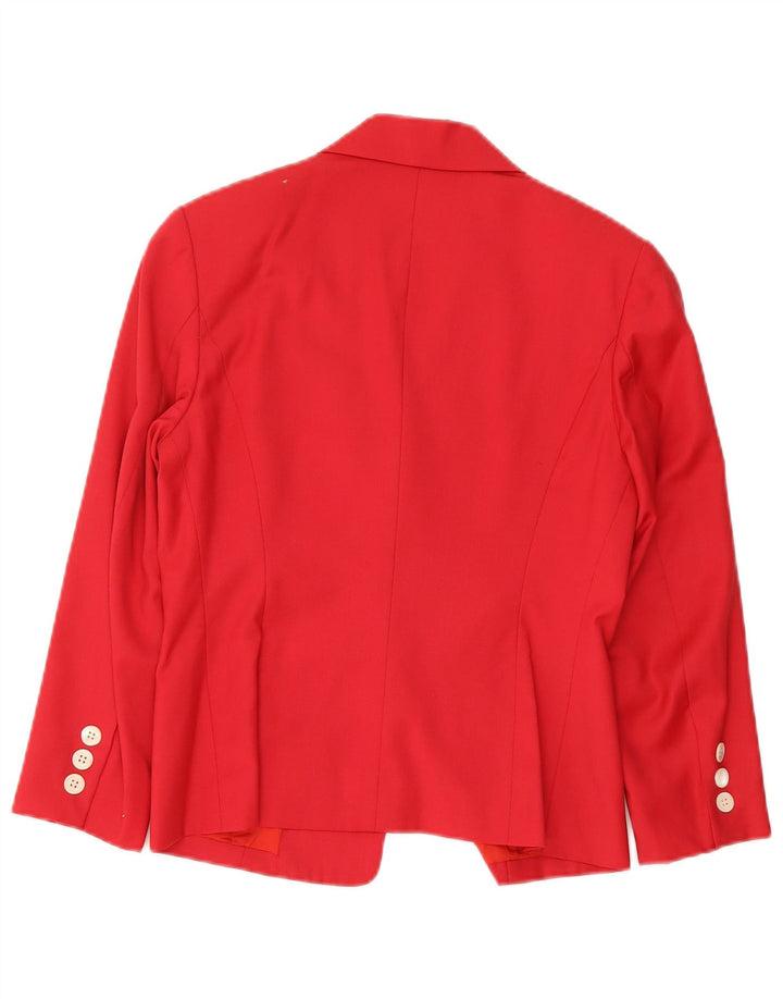 Oliver Damen 2-Knopf-Blazer-Jacke IT 44 mittelrosa Viskose