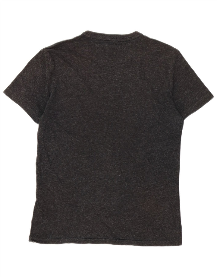 POLO RALPH LAUREN Herren Custom Slim Fit T-Shirt Top Small Grau meliert