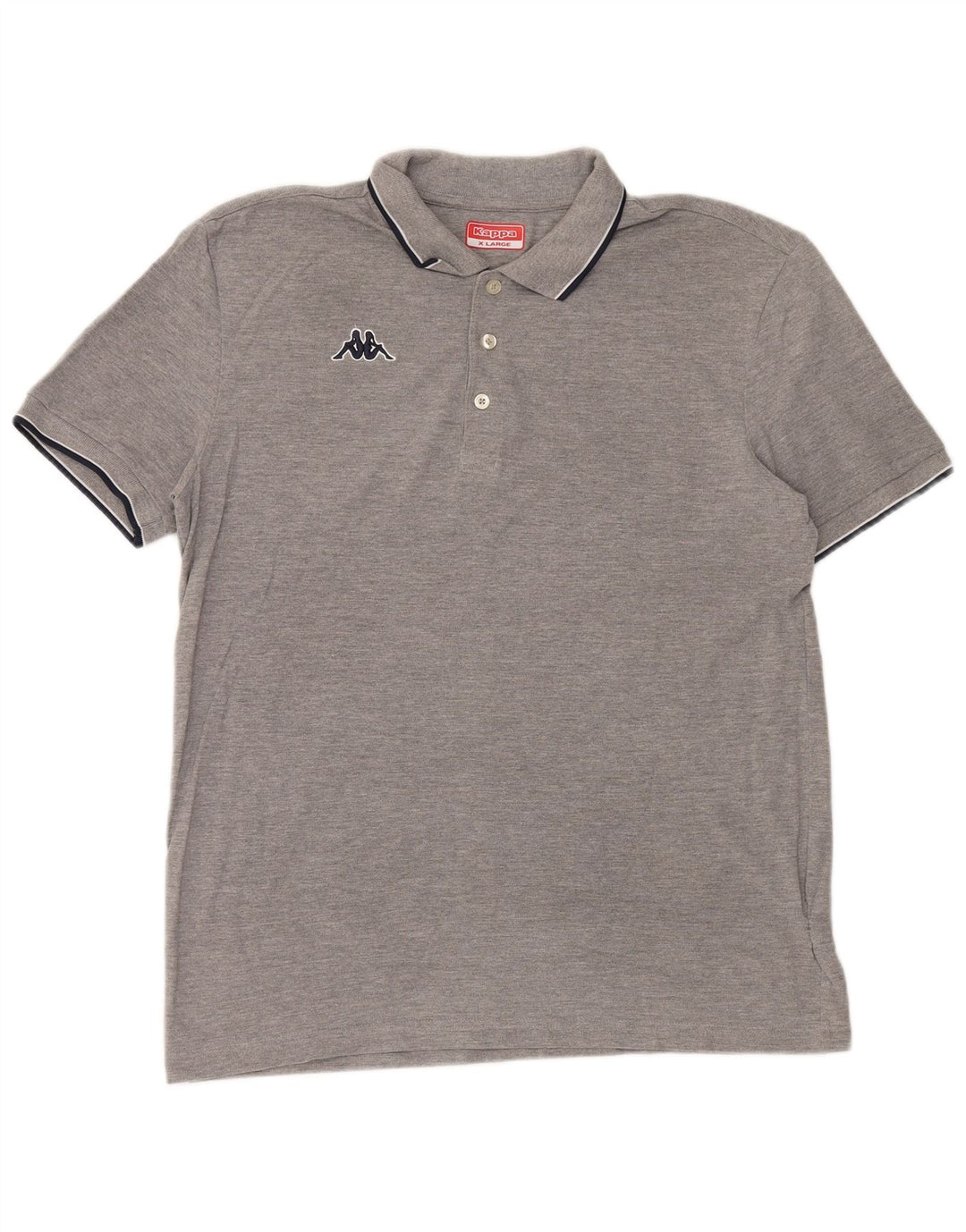 Kappa Herren Poloshirt XL Grau