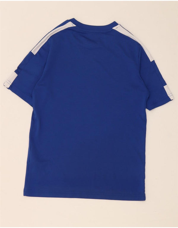 Adidas Jungen Aeroready T-Shirt Top 11–12 Jahre, blaues Polyester