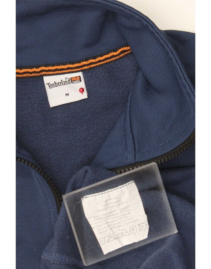 Timberland Herren-Trainingsanzug mit grafischem Pullover, Mittelblau, Sport