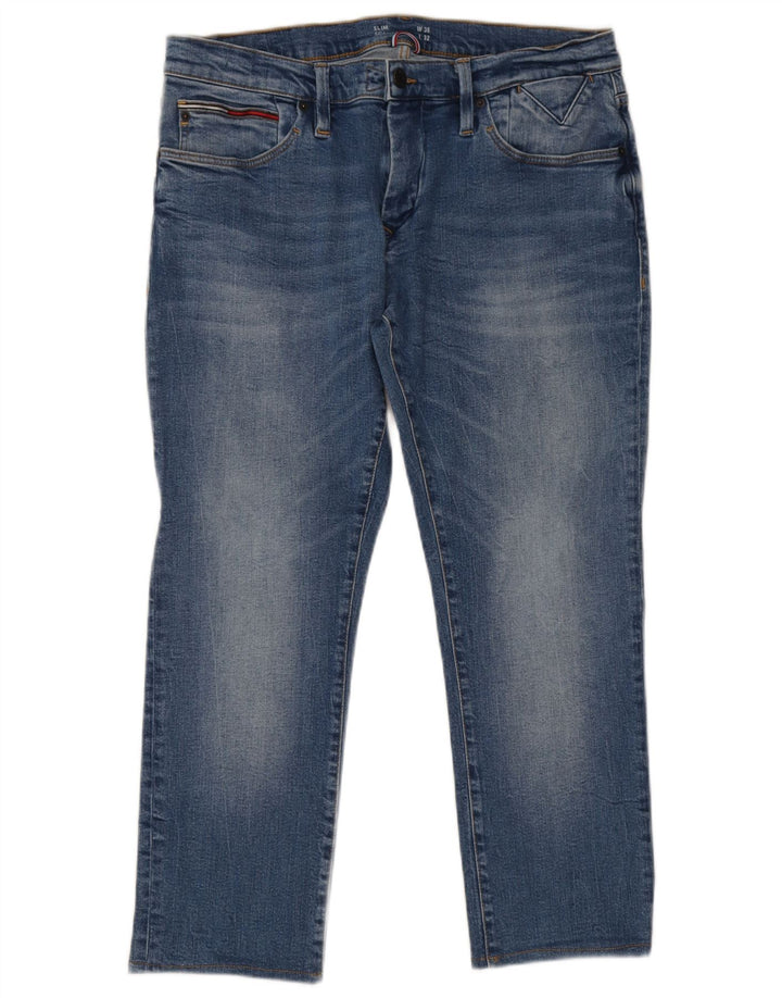 Tommy Hilfiger Herren Scanton Slim Jeans W36 L32 Blau