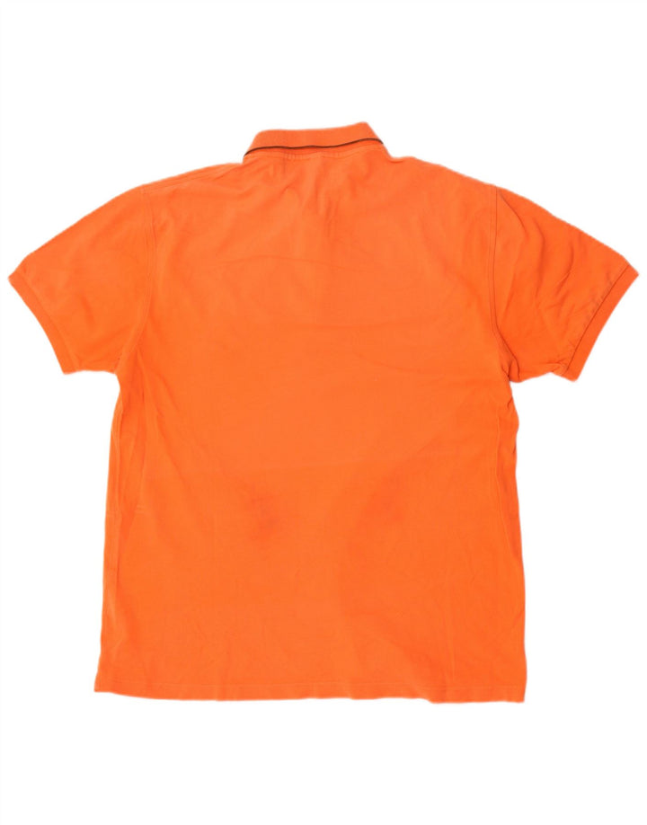 Sun68 Herren Poloshirt 2XL Orange Baumwolle