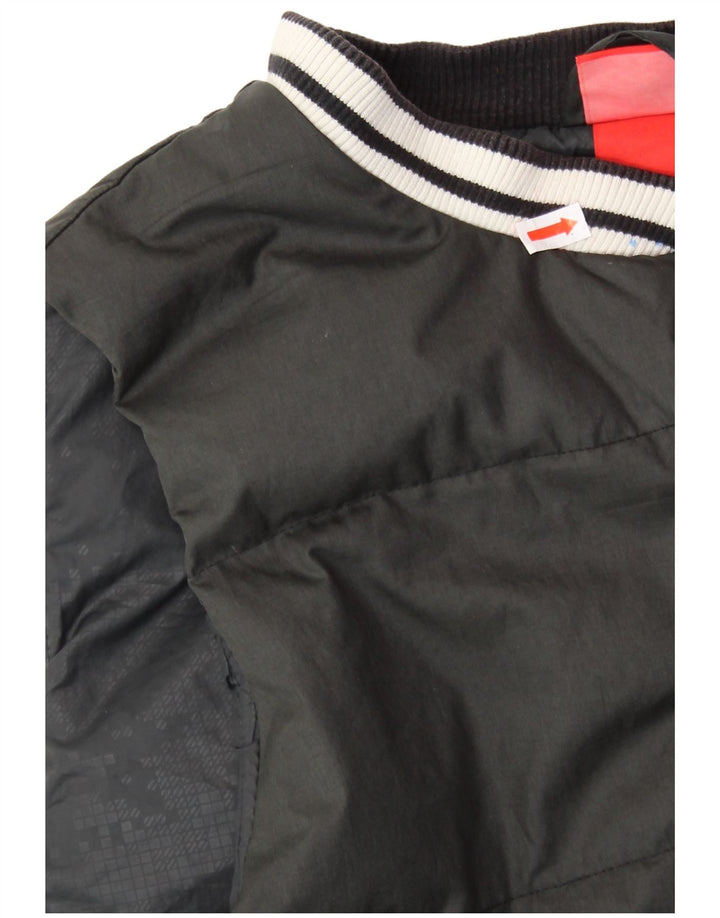 NIKE Boys Padded Gilet 13-14 Years XL Black Polyester