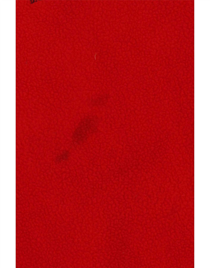 Daniel Hechter Herren-Fleecepullover mit Reißverschluss, XL, Rot
