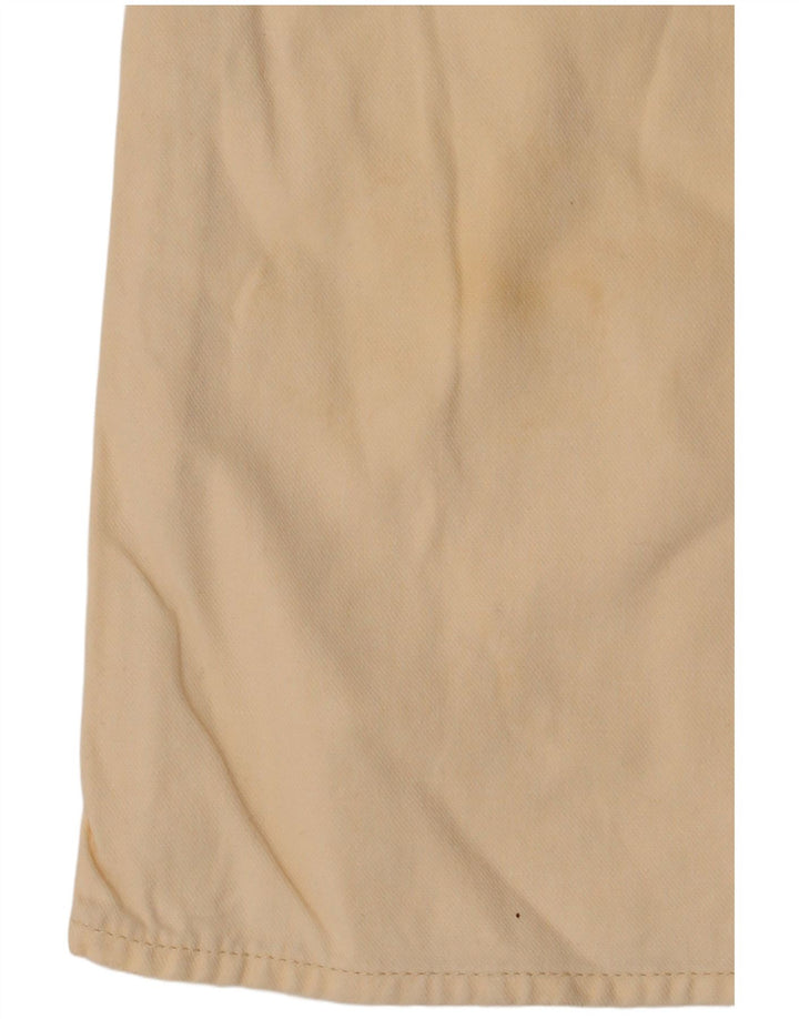 CALVIN KLEIN Damen Schlagjeans W31 L34 Beige Baumwolle