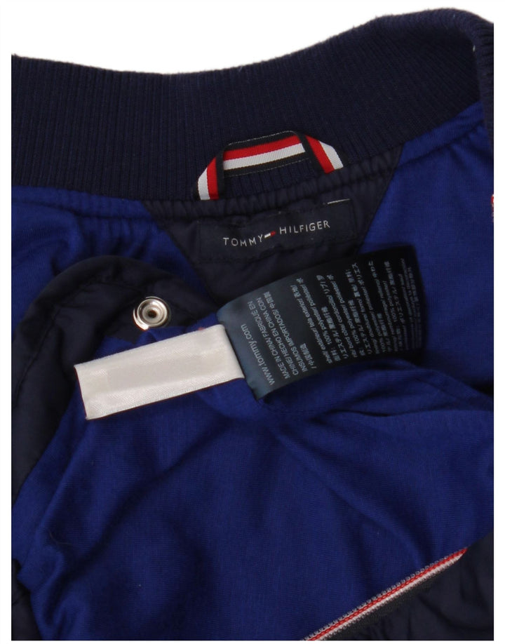 Tommy Hilfiger Wattierte Weste für Mädchen, 5–6 Jahre, Marineblau, Polyester