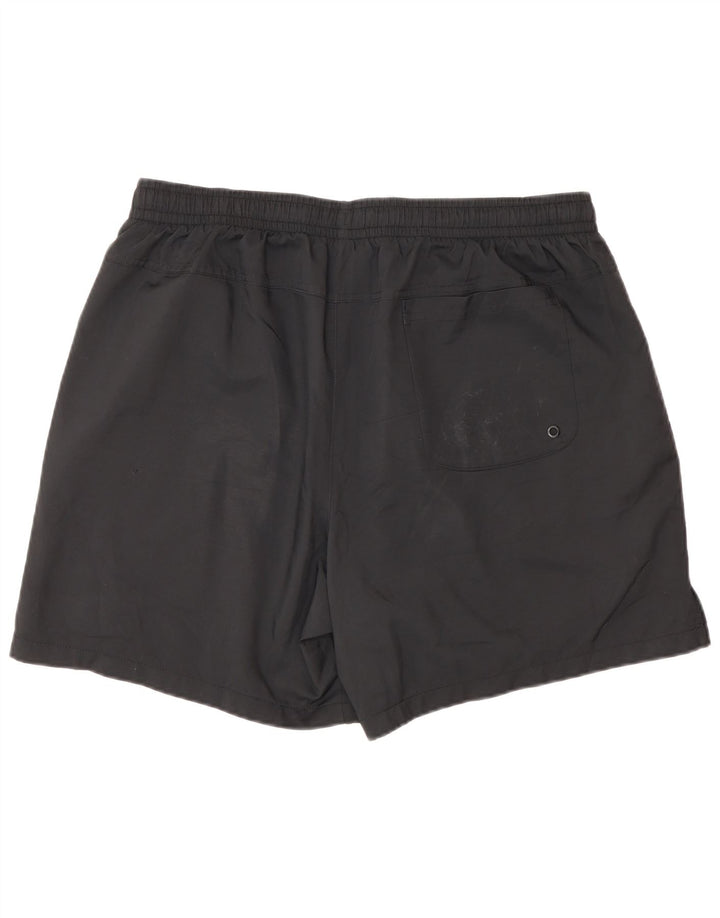 Nike Herren-Badeshorts, groß, aus schwarzem Polyester