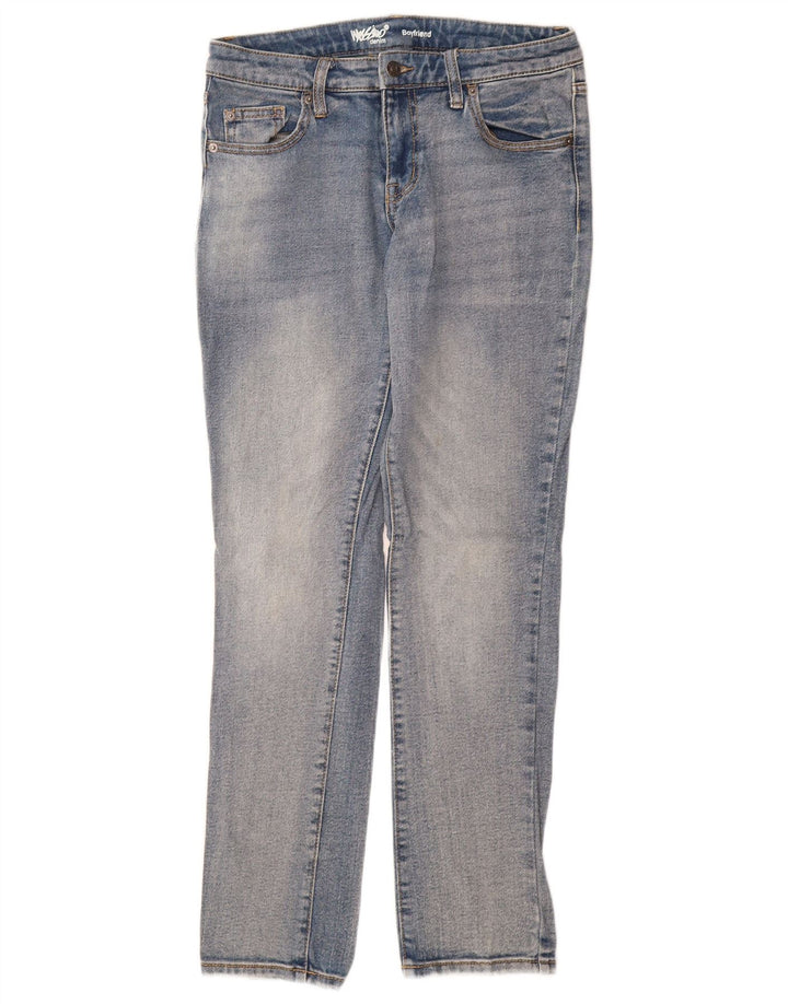 Mossimo Damen Boyfriend Tapered Jeans US 4 Small W27 L30 Blaue Baumwolle