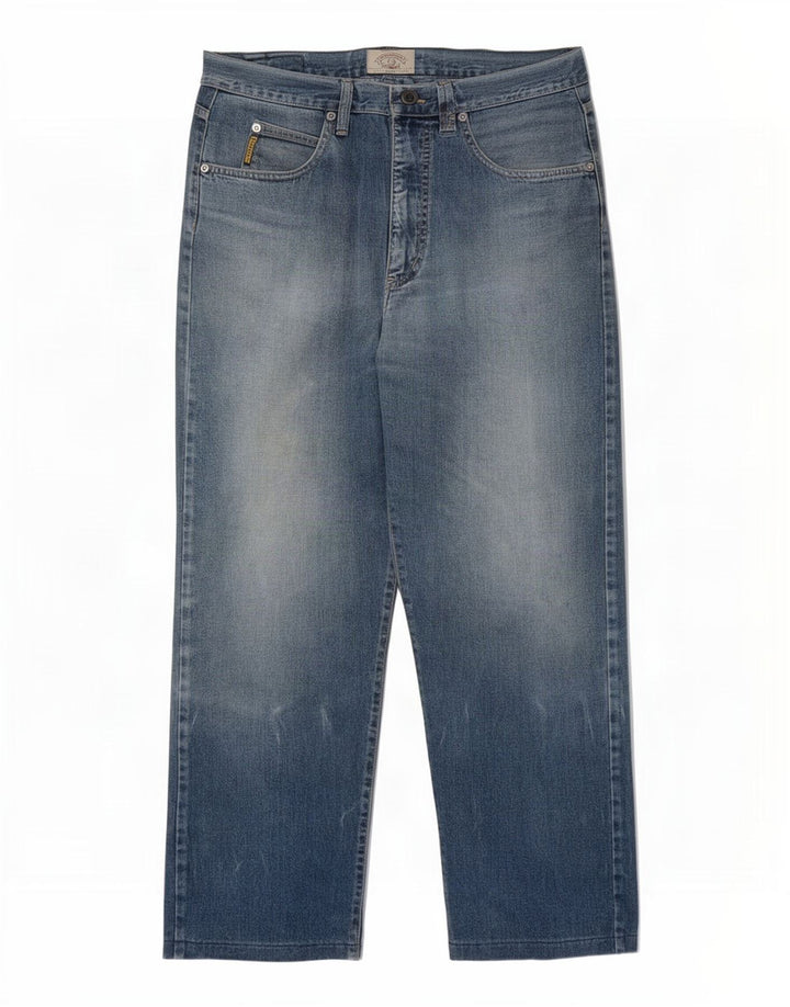Armani Jeans Herren gerade W36 L28 Blau