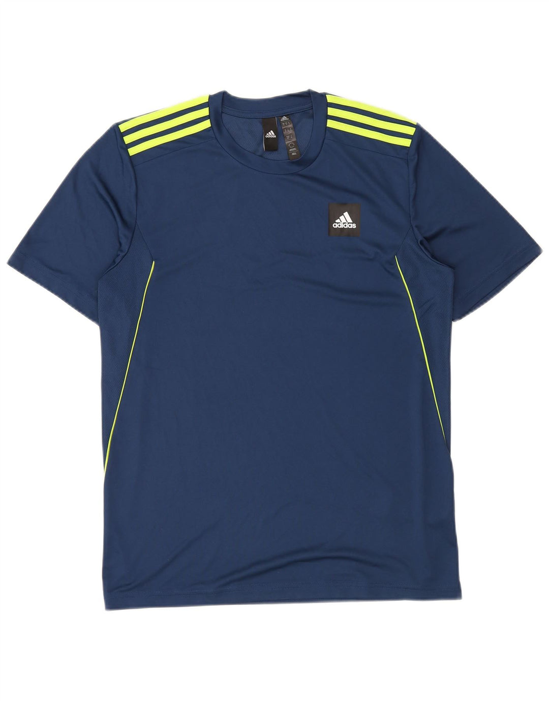 Adidas Herren Aeroready T-Shirt Top Small Marineblau Polyester