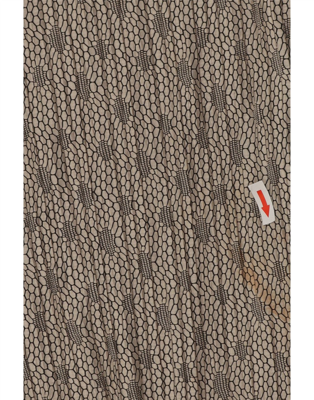 Übergroßes Langarm-Blusenoberteil von Zara für Damen, UK 14, mittelgrau, geometrisch