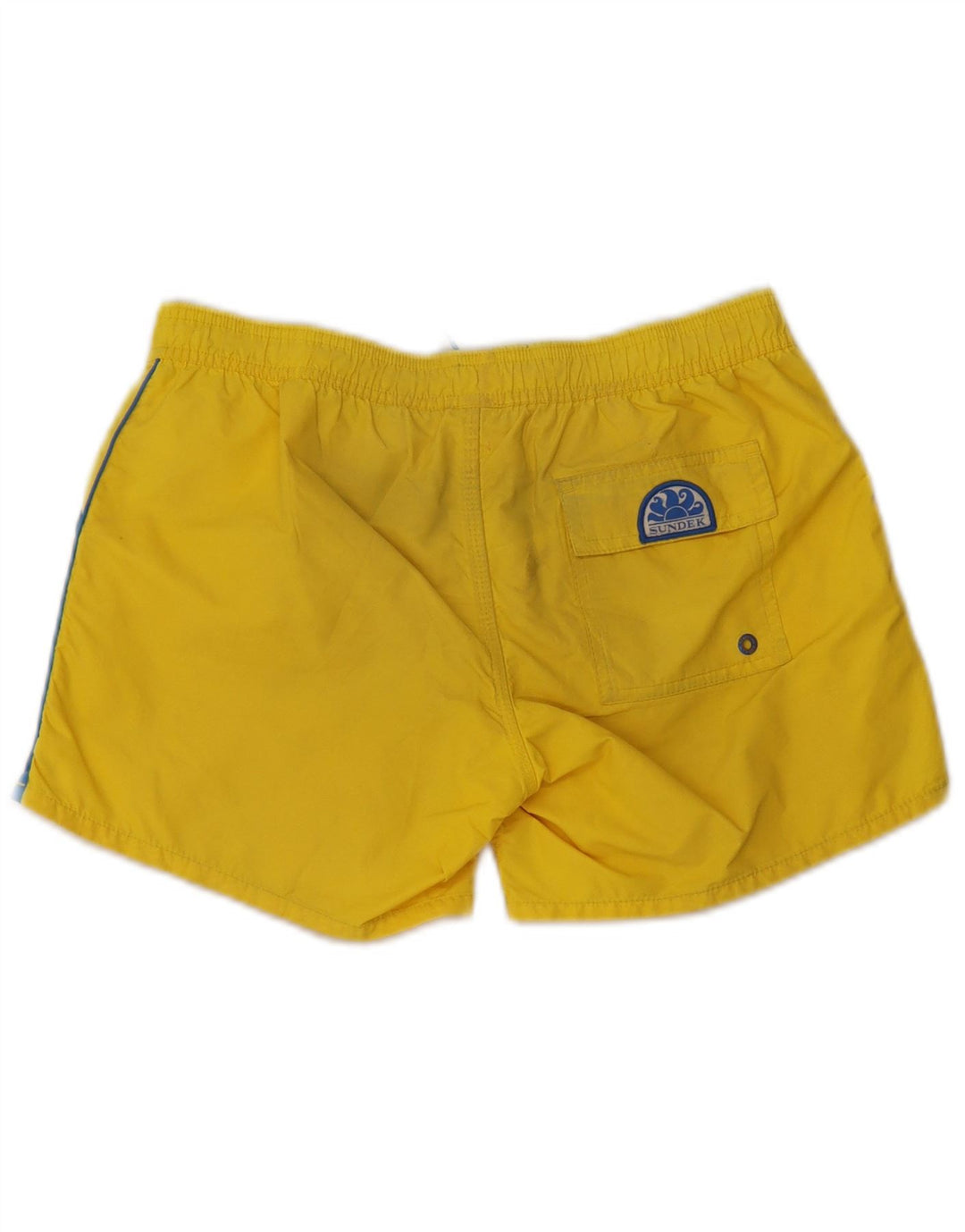 Sundek Badeshorts für Jungen, 13–14 Jahre, gelbes Polyester